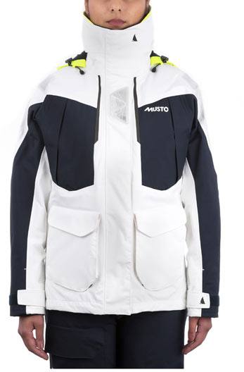 BR2 Offshore Jacket Women’s White/blue 10