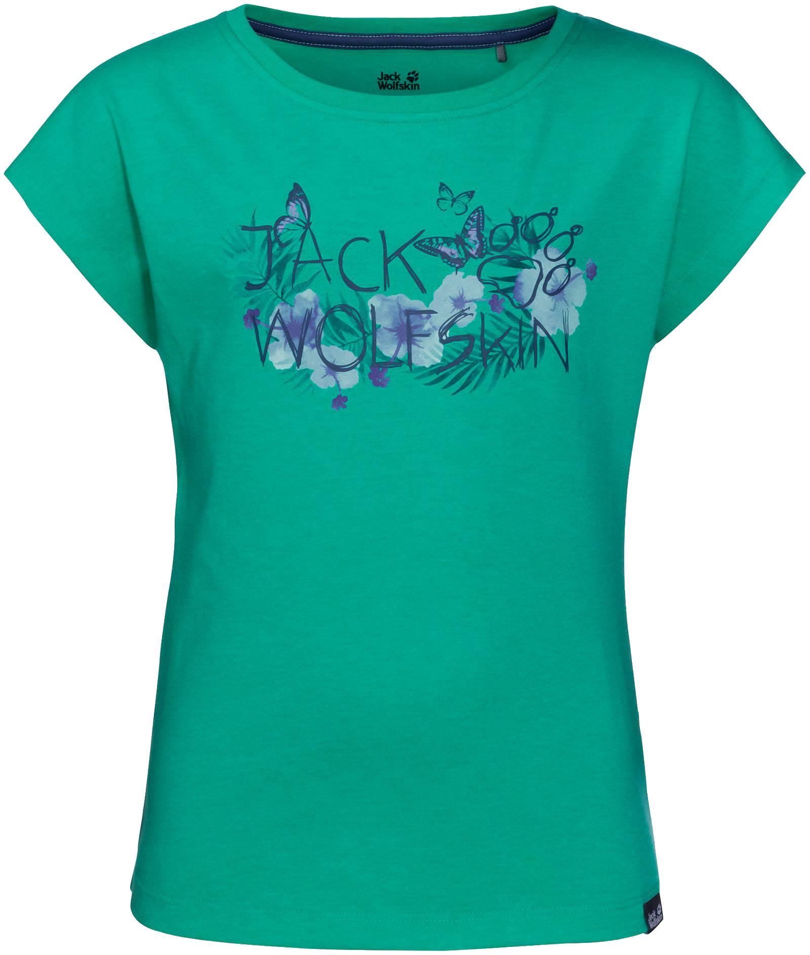 Jack Wolfskin Brand T Girls Mint 140