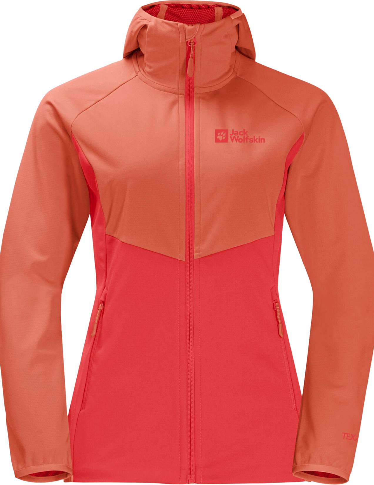 Jack Wolfskin Women’s Go Hike Softshell Orange XXL