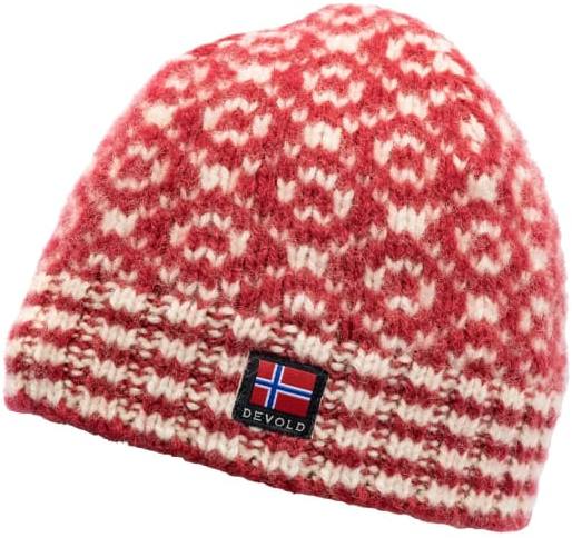 Svalbard Beanie Punainen / Valkoinen