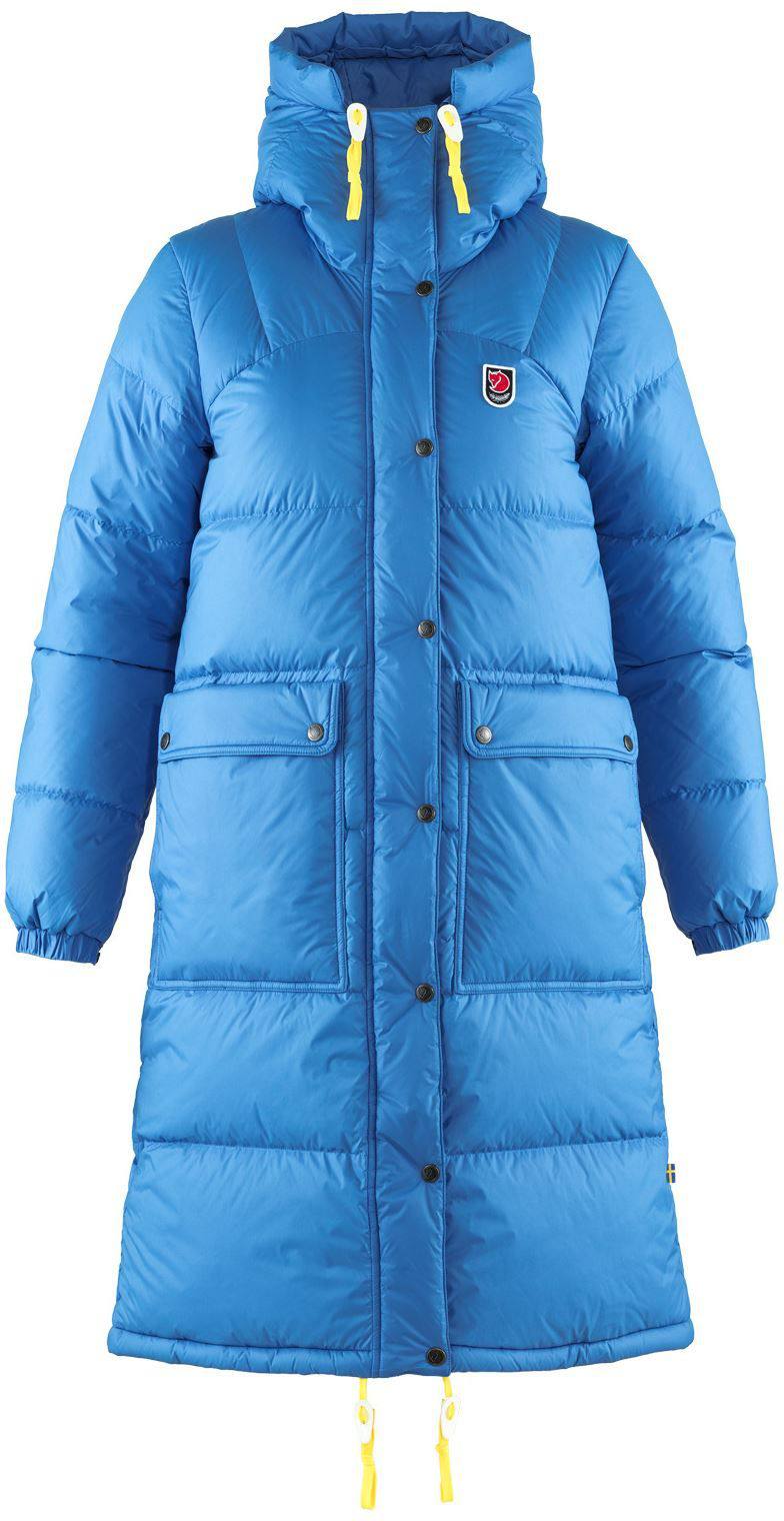 Fjällräven Expedition Long Down Parka W Un Blue L