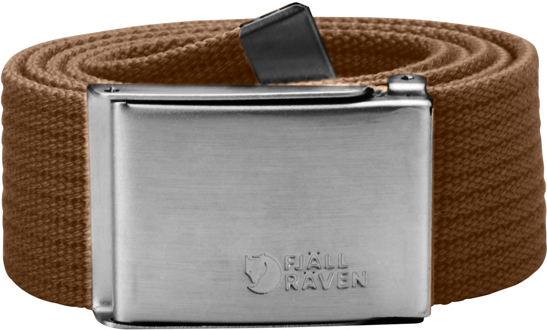 Canvas Belt 4 cm Brown