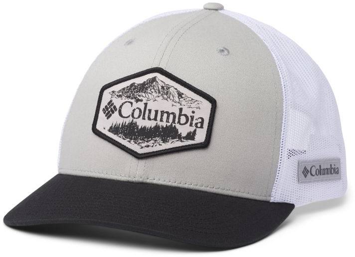 Columbia Mesh Snap Back Hat Grey / Black