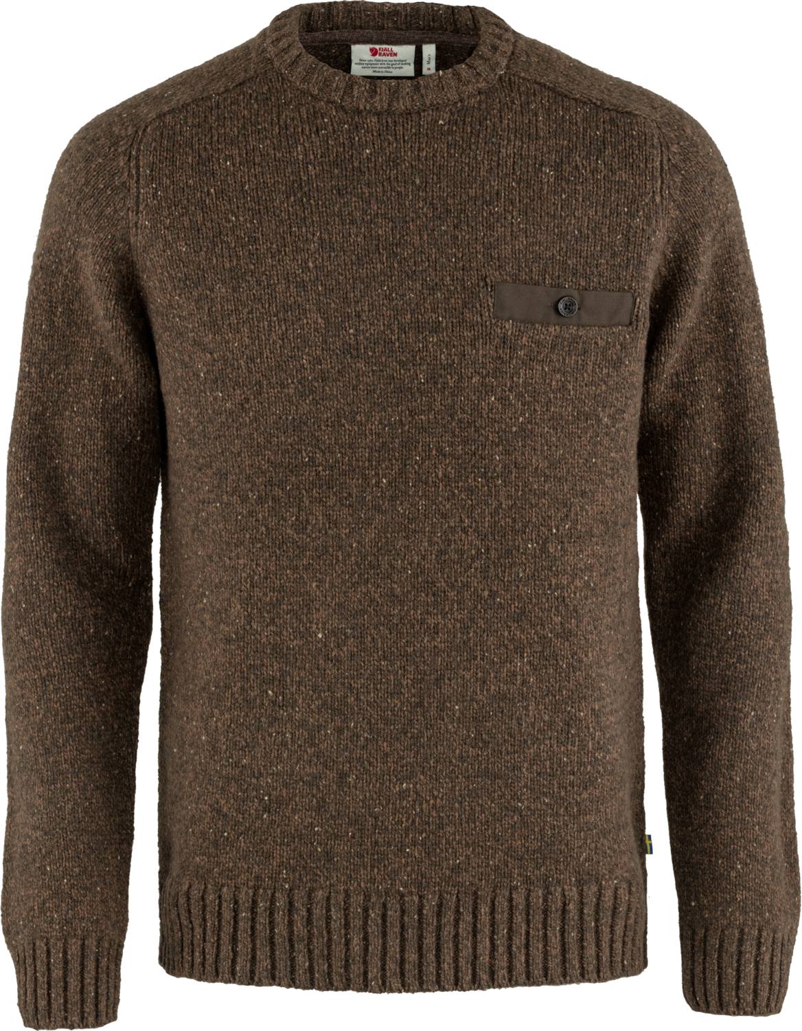 Fjällräven Lada Round-neck Sweater M Ruskea L