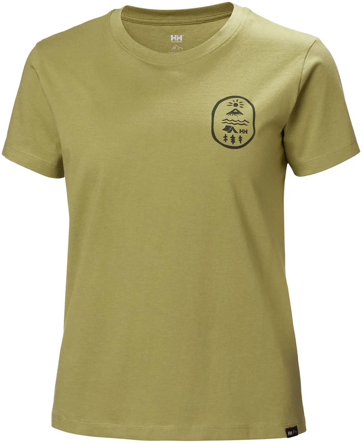 Helly Hansen Women’s F2F Organic Cotton Tee Sage XL