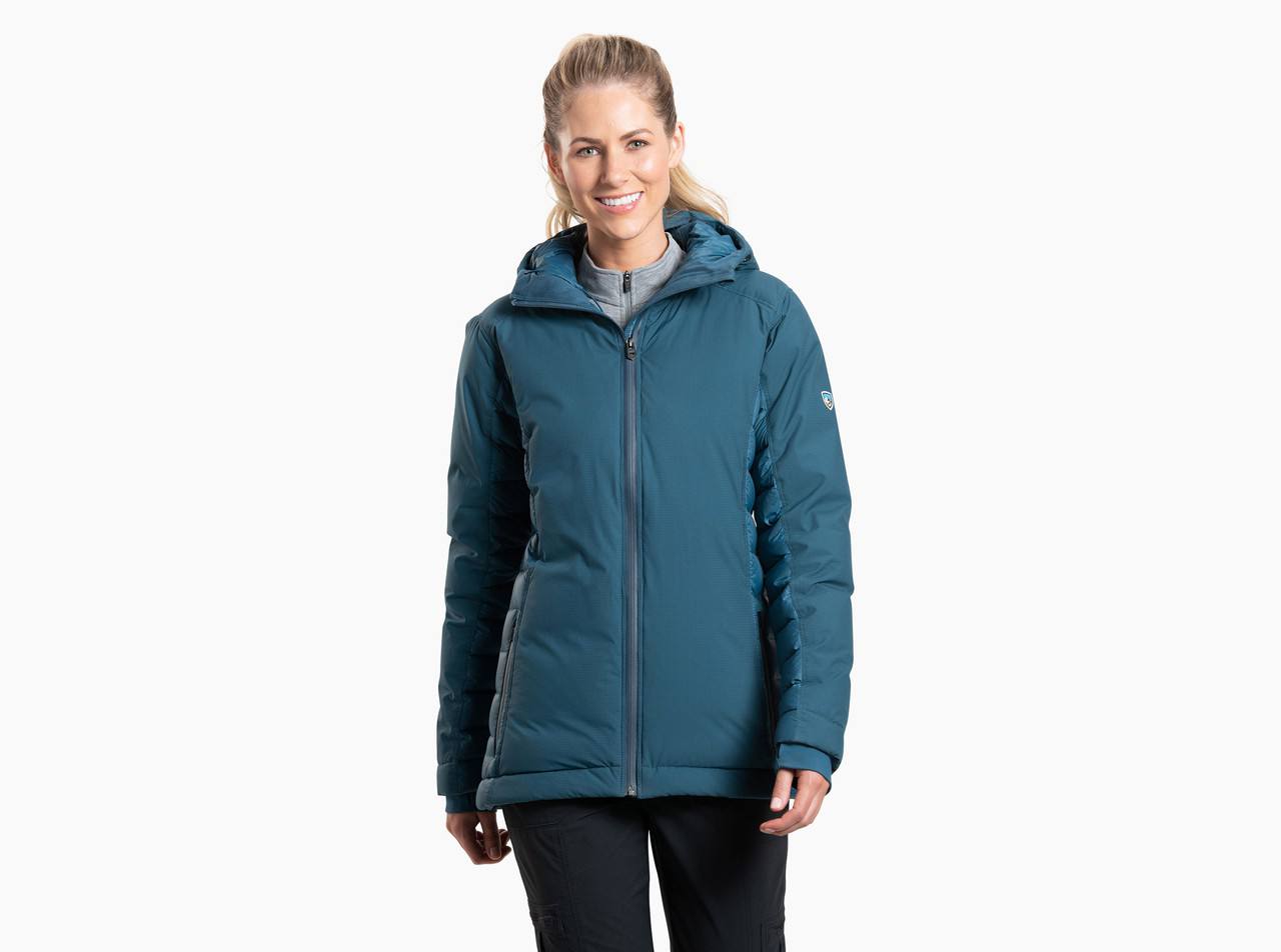 Kühl Women’s Skyfire Down Parka Lagoon XL