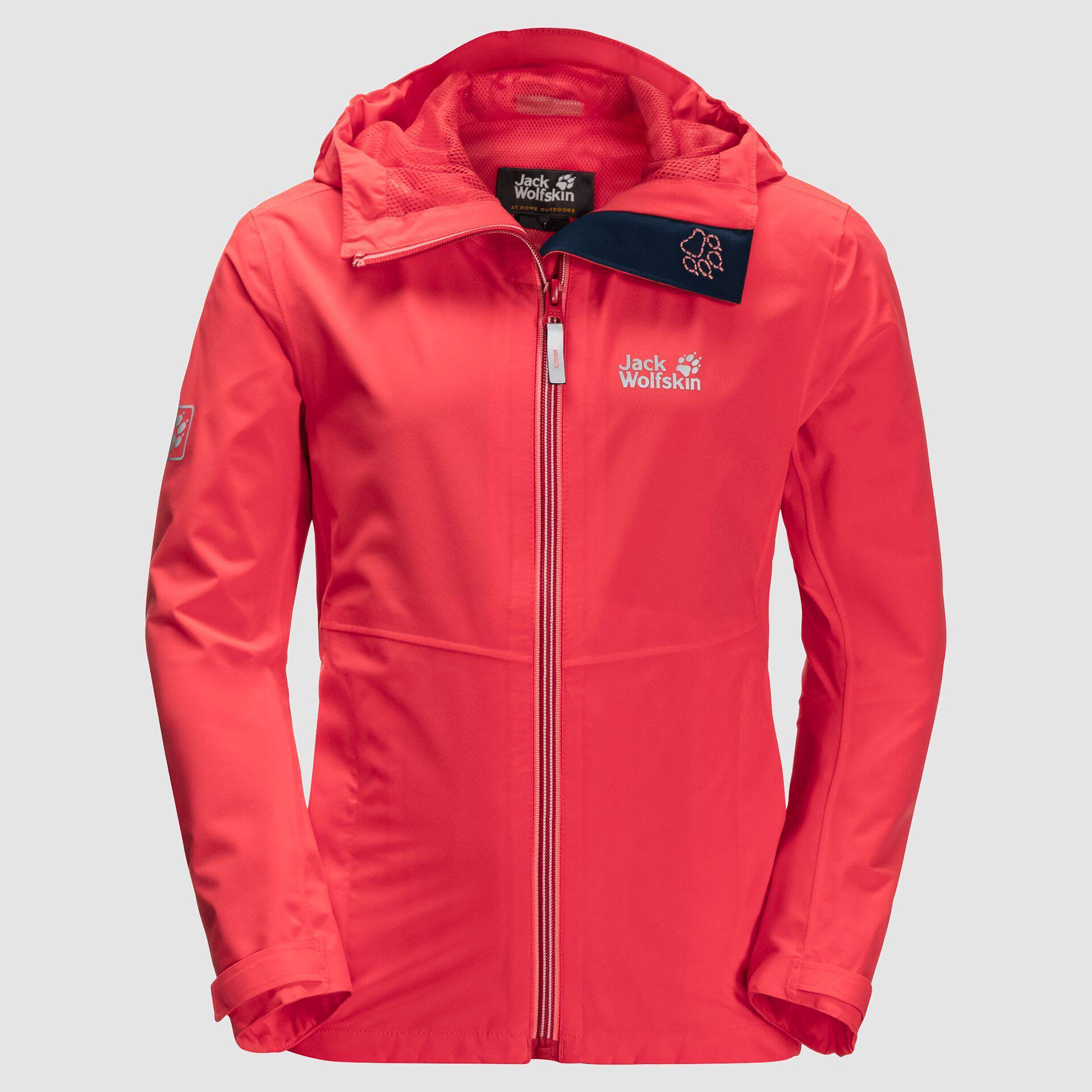 Jack Wolfskin JWP Shell Kids Red 164