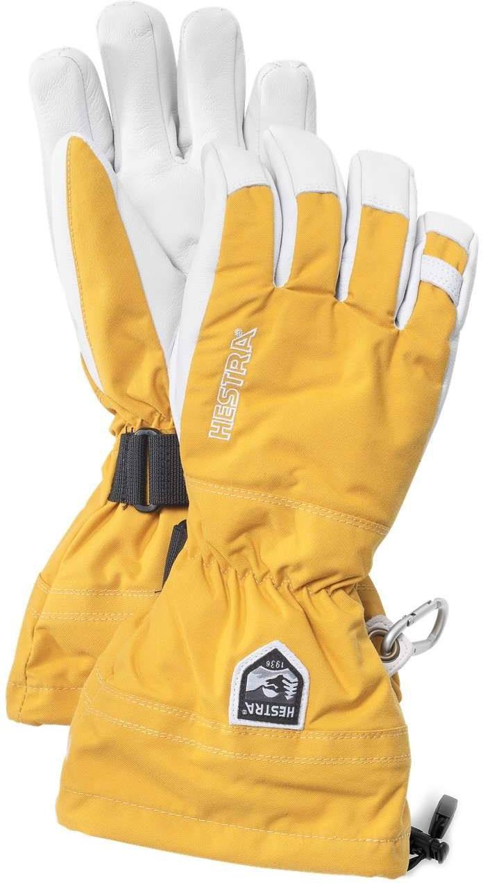 Army Leather Heli Ski Glove yellow 7