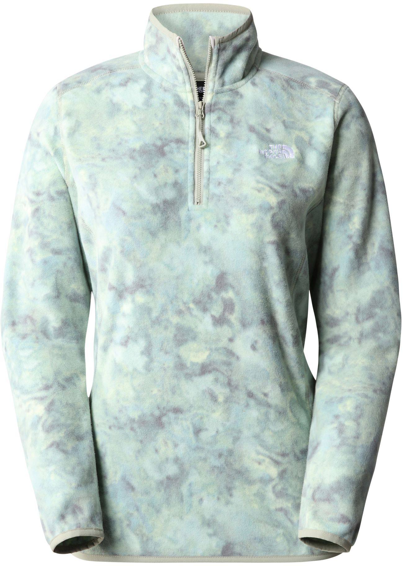 The North Face Women’s Glacier 100 1/4 Zip Lime XL