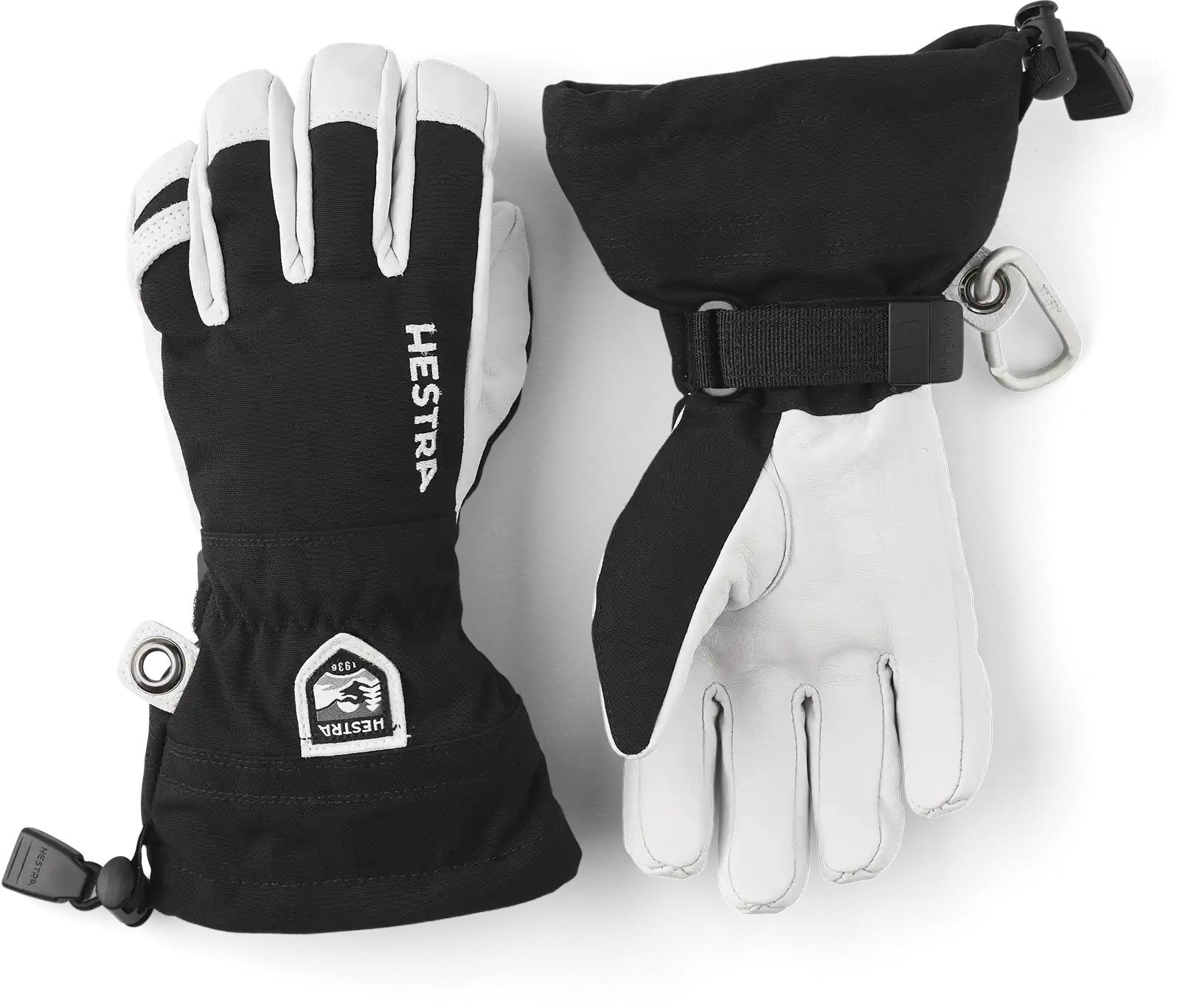 Hestra Army Leather Heli Ski Jr Glove Musta 4