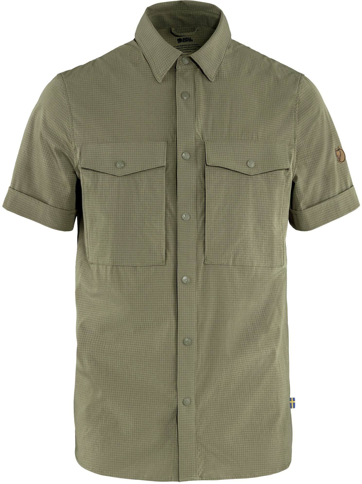 Fjällräven Abisko Trek Shirt SS Light Olive XXL