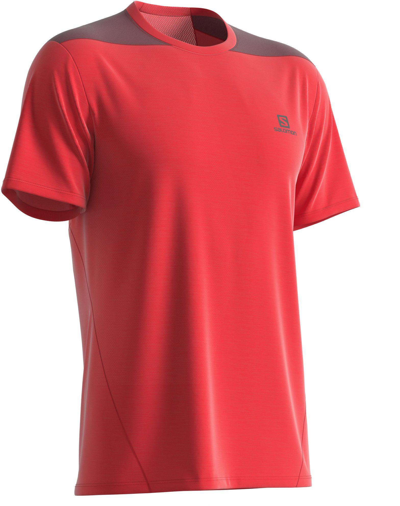 Salomon Outline SS Tee Red L