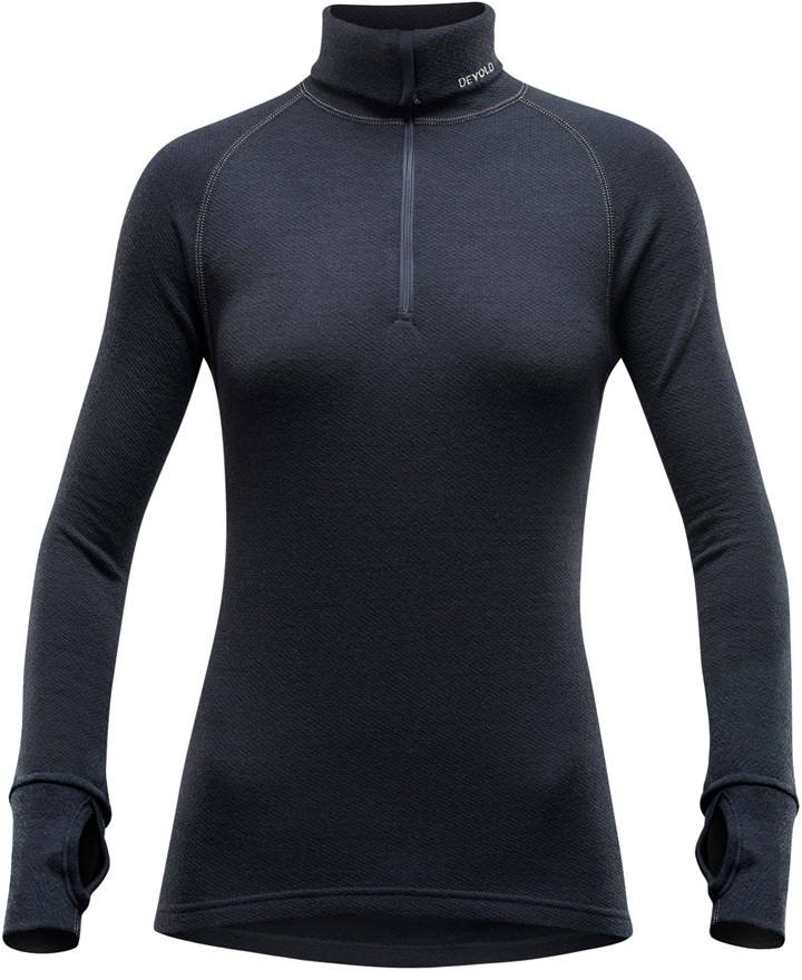 Devold Expedition Lady Zip Neck Black L