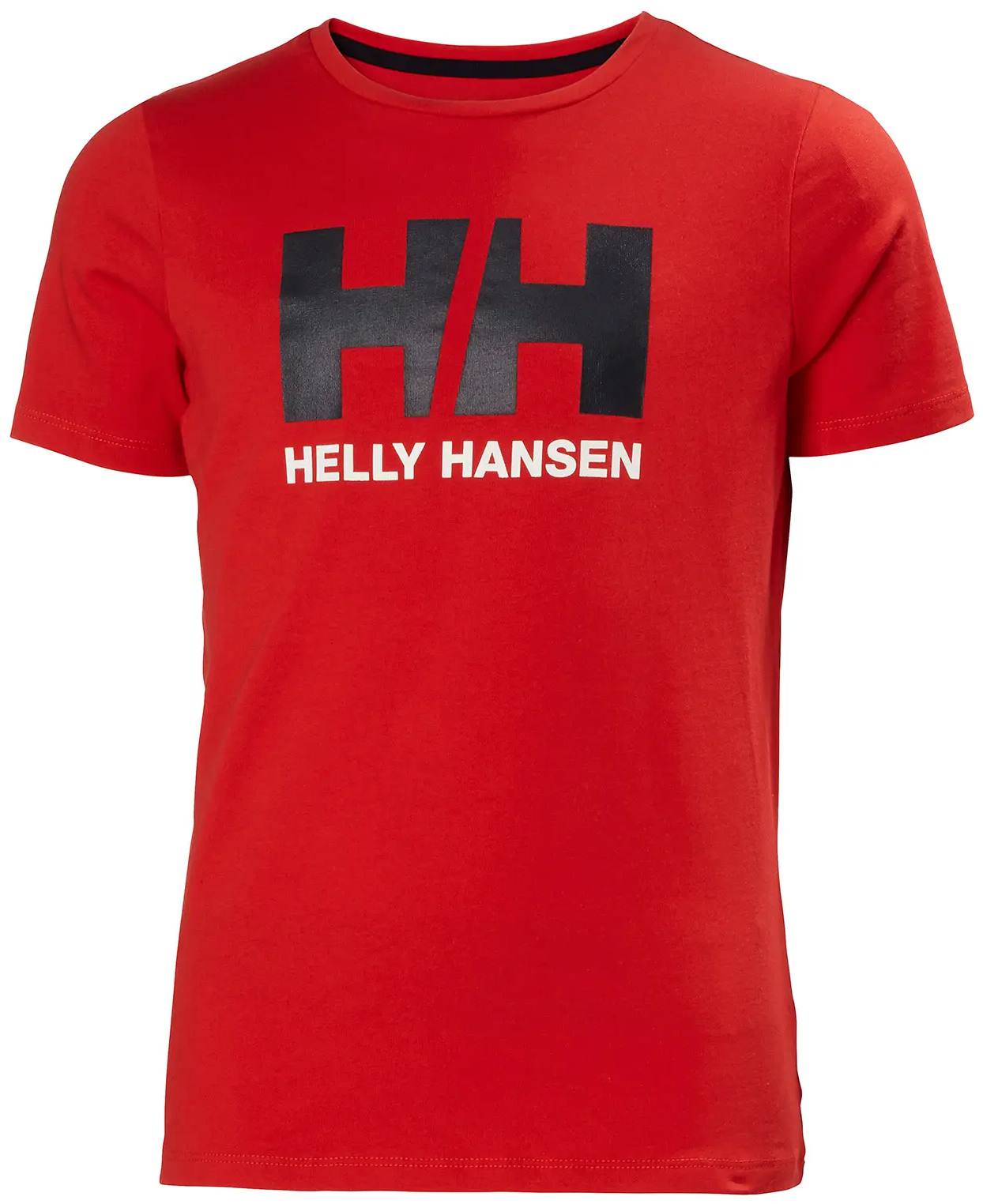Helly Hansen JR Logo Tee Red 140