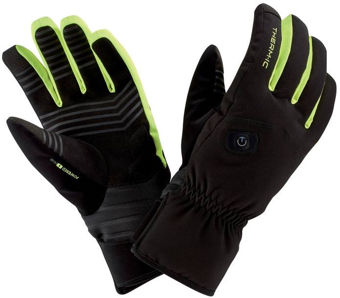 Therm-Ic Power Gloves Light + Black / Yellow 9,5