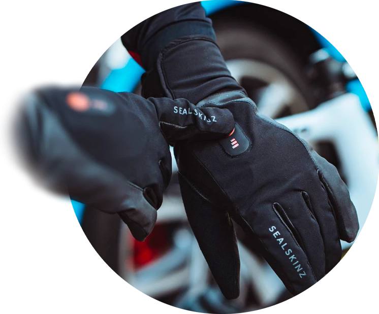 Heated WP Cycle Glove Svart XL