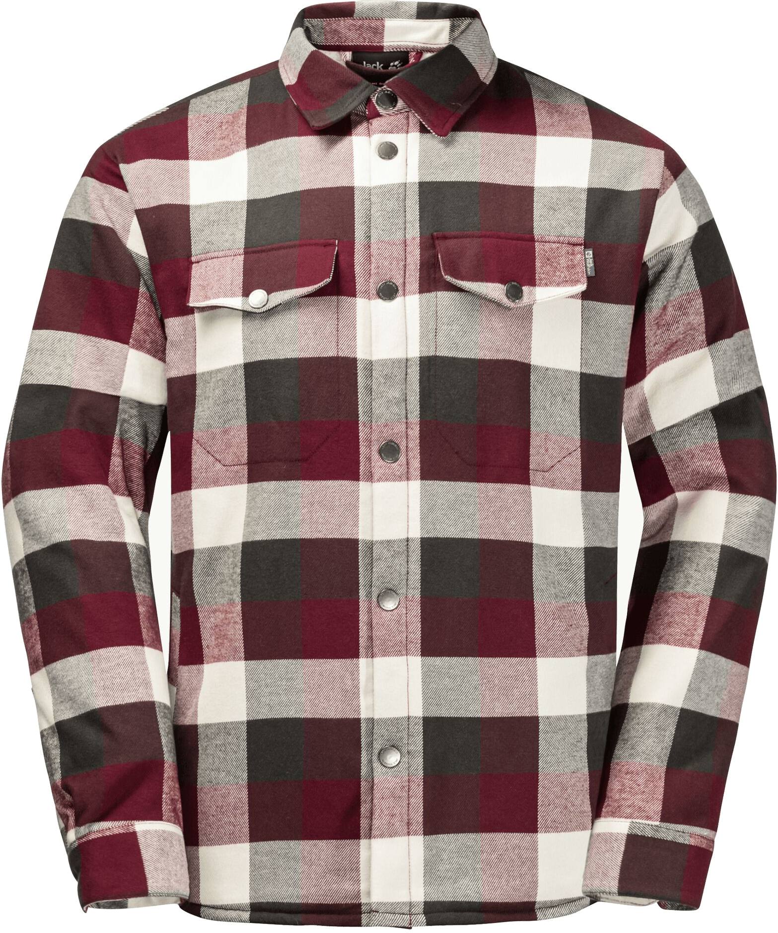 Jack Wolfskin Felsenweg Ins Shirt M Red L