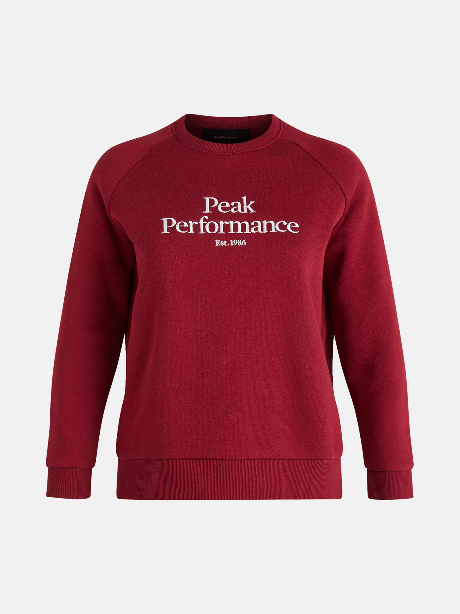 Peak Performance Women’s Original Crew Red S