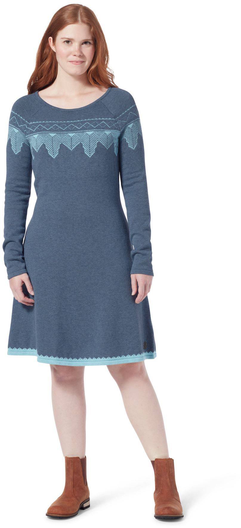All Season Sweater Dress Light blue XS